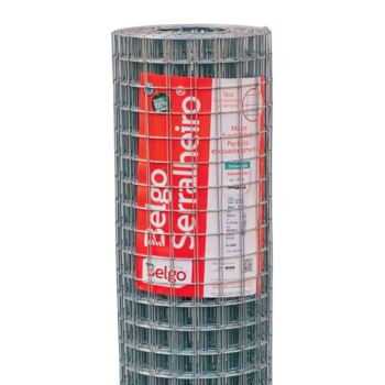 Tela Soldada Galvanizada Serralheiro - Malha 5 cm - Fio 2,76 mm (Belgo)